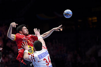 Croatia vs Spain, Beach Handball HD wallpaper