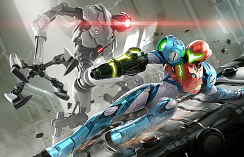ultra , Metroid Dread aesthetics, Futuristic visuals, Eerie atmosphere HD wallpaper