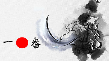 Anime Samurai Girl HD wallpaper