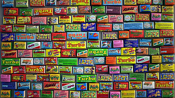 gum 80's Gummy background HD wallpaper