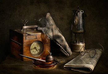 Still life, shadows, composition, pipe, graphy, smoke HD wallpaper
