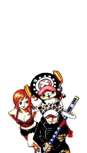 Law, Anime, Nami, One Piece, Chopper, Manga HD phone wallpaper