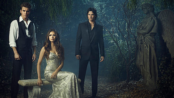 The Vampire Diaries, Best music moments, Tunefind, Engaging soundtrack HD wallpaper