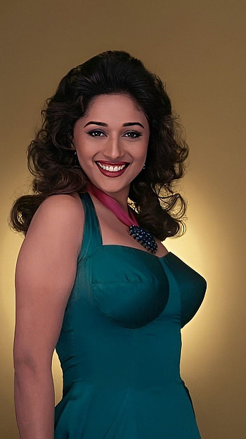Madhuri Dixit, bollywood actress HD phone wallpaper