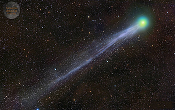 Comet Lovejoy's Tail, fun, comet, space, cool, stars HD wallpaper