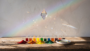 Prism Spectrum — Color, Color Spectrum, Prism, Rainbow HD wallpaper