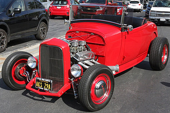 1929-Ford-Model-A, 1929, Hotrod, Classic, Red HD wallpaper