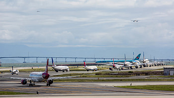 San Francisco International Airport, Direct flights between SFO and Ireland HD wallpaper