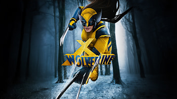 X23 Adamantium Strike, x23, superheroes, artwork, digital-art, art, ai HD wallpaper
