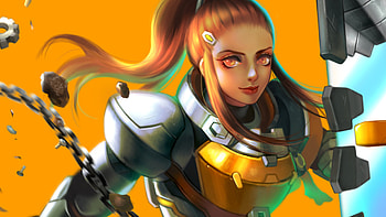 Brigitte Overwatch, brigitte-overwatch, overwatch, games, artwork, artist, digital-art HD wallpaper