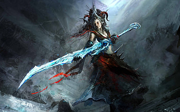 Sword dancer, 01, fantasy, , 11, 2012, girl HD wallpaper