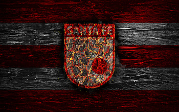 Independiente Santa Fe, soccer, bogota, club, logo, santafe, football, emblem, sport, colombia, crest HD wallpaper