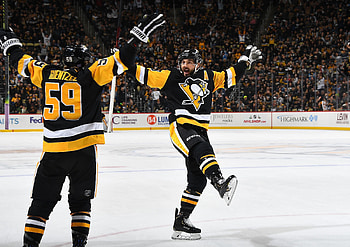 Jake Guentzel, Kris Letang HD wallpaper