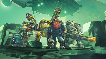 Video game, deep rock galactic, warriors HD wallpaper