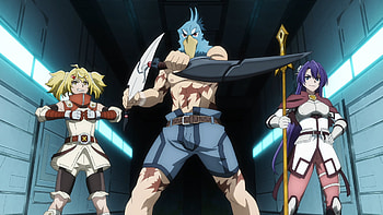 Kei Uomi, Sunraku, and Towa Amane, Anime, Shangri-la Frontier, Sunraku HD wallpaper