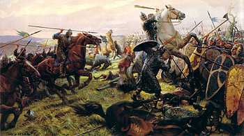 Battle of Hastings (1066), normans, norman invasion, history, medieval battles, william the conqueror HD wallpaper