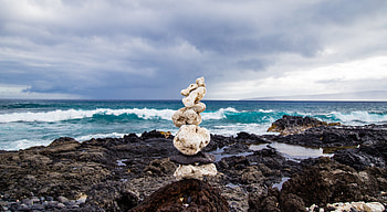 Nature, Stones, Sea, Shore, Bank HD wallpaper