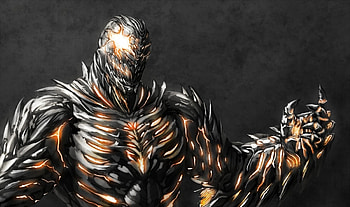Fantasy, Fire, Hand, Crack, Monster, Iron HD wallpaper