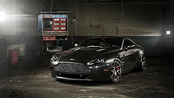 Black Aston Martin, CC HD wallpaper