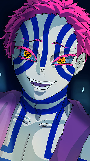 Akaza - Demon Slayer: Kimetsu no Yaiba, Akaza (Demon Slayer: Kimetsu no Yaiba), Anime, Demon Slayer: Kimetsu no Yaiba HD phone wallpaper