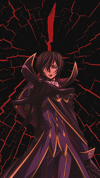 Lelouch, aesthetic, red, manga, codegeass, anime HD phone wallpaper