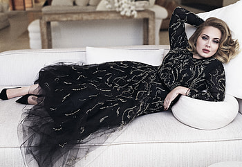 Adele, Music, Blonde, British, English, Lipstick, Singer HD wallpaper