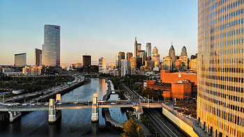 Philly Skyline, Real estate predictions, 2022, WHYY HD wallpaper
