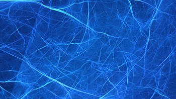 Neurons, Apophysis (software), blue, Abstract, fractal, abstract blue HD wallpaper