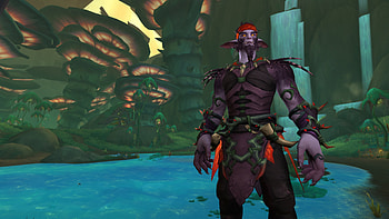 WoW Midnight: Night Elf Ultra, video game, World of Warcraft: Midnight, night elf HD wallpaper
