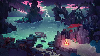 J!NX on Elemental Game Moodboard. Pixel art landscape, Pixel art background, Pixel art, Pixel Art Gaming HD wallpaper