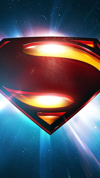 Superman Space Logo Man Of Steel 6 HD phone wallpaper