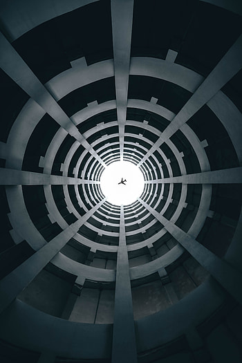 Minimalism, Plane, Airplane, Bottom View HD phone wallpaper