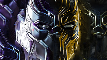 Black Panther Artwork HD wallpaper