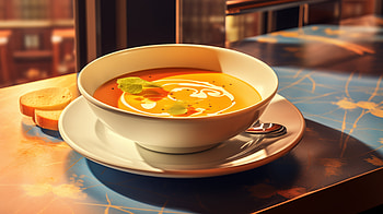 Homemade Creamy Soup, food, soup HD wallpaper