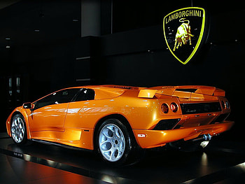 lambo, black HD wallpaper