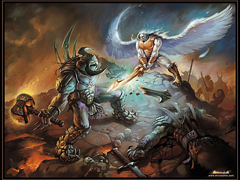 The Archangel, christian, archangel, angel, heaven HD wallpaper