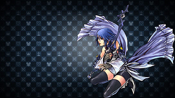 Aqua, Kingdom Hearts Heroine, Keyblade Wielder, Courageous Fighter HD wallpaper