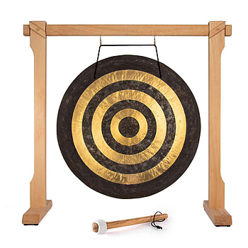 28-inch gong, Harmonic vibrations, Musical resonance, Meditative sounds HD phone wallpaper