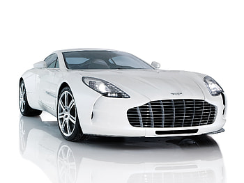 Aston Martin, Cars, Reflection, Front View, Style, 2009, One-77 HD wallpaper