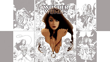 Wonder Woman, superheroes, comics, dc comics, illustration HD wallpaper