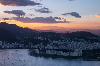 Cities, Clouds, City, View From Above, Rio De Janeiro, Brazil HD wallpaper