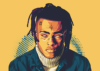 XXXTentacion Digital Art , xxxtentacion, music, singer, male-celebrities, boys, digital-art, behance HD wallpaper