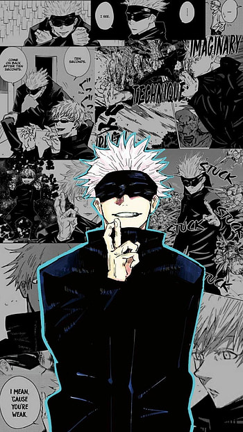 jujutsu kaisen, edit, satoru_gojo HD phone wallpaper