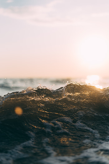Body of water, close up, splashes HD phone wallpaper