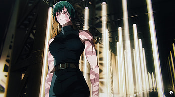 Jujutsu Kaisen 3rd Season - Maki Zennin, Jujutsu Kaisen 3rd Season, Maki Zenin, Anime Girl HD wallpaper