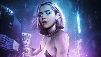 Kiernan Shipka As Spider Gwen, spiderman-into-the-spider-verse, kiernan-shipka, gwen-stacy, superheroes, artwork, artist, digital-art, deviantart HD wallpaper
