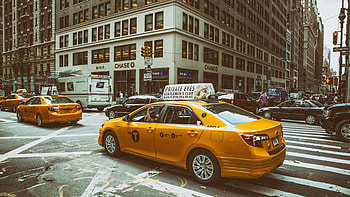 Midtown Manhattan , New York City traffic, Urban roads, Architectural beauty HD wallpaper