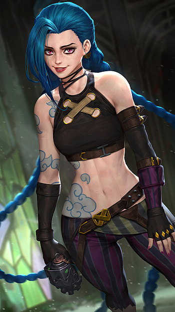 Jinx, , leauge, legend, of, arcane HD phone wallpaper