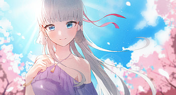 Kamisato Ayaka (Genshin Impact), video game, Genshin Impact HD wallpaper