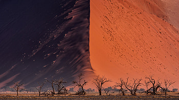Great Wall of Namib, Majestic landmark, Desert marvel, Earth's wonder HD wallpaper